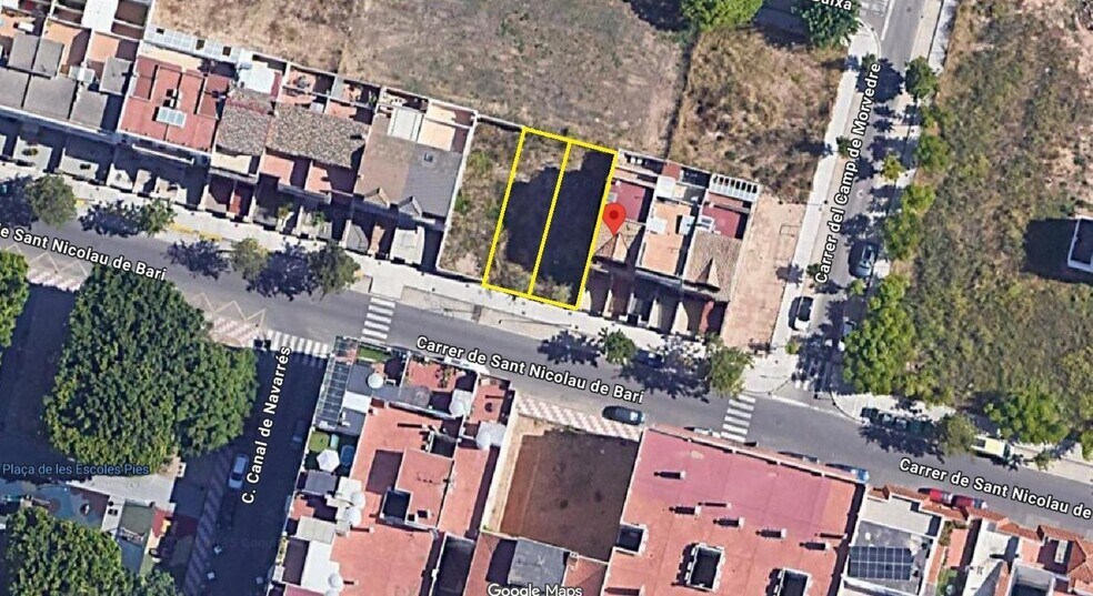 Carrer de San Nicolás de Bari, 61-61, Algemesí, Valencia à vendre - Plan de site - Image 2 de 2