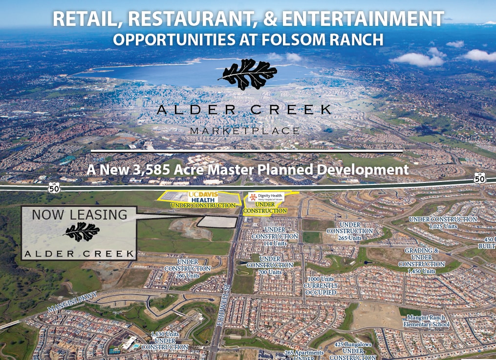SWC E Bidwell St & Alder Creek Pkwy, Folsom, CA for lease Primary Photo- Image 1 of 2