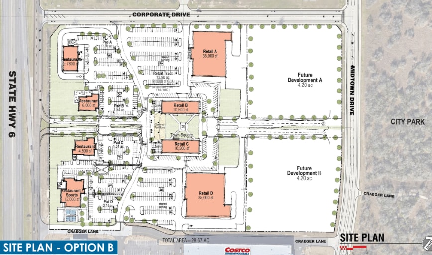 NEC SH-6 & Corporate Pkwy, College Station, TX for lease - Building Photo - Image 3 of 3