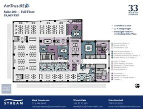 33 N Dearborn St, Chicago, IL à louer Plan d’étage- Image 2 de 2