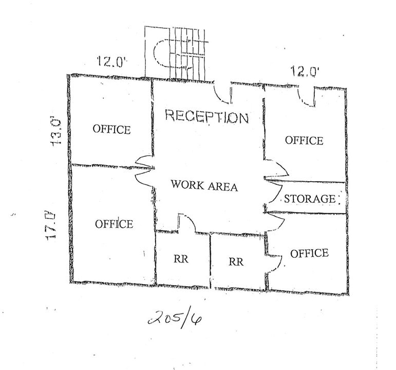 610 N Gilbert Rd, Gilbert, AZ for lease Floor Plan- Image 1 of 1