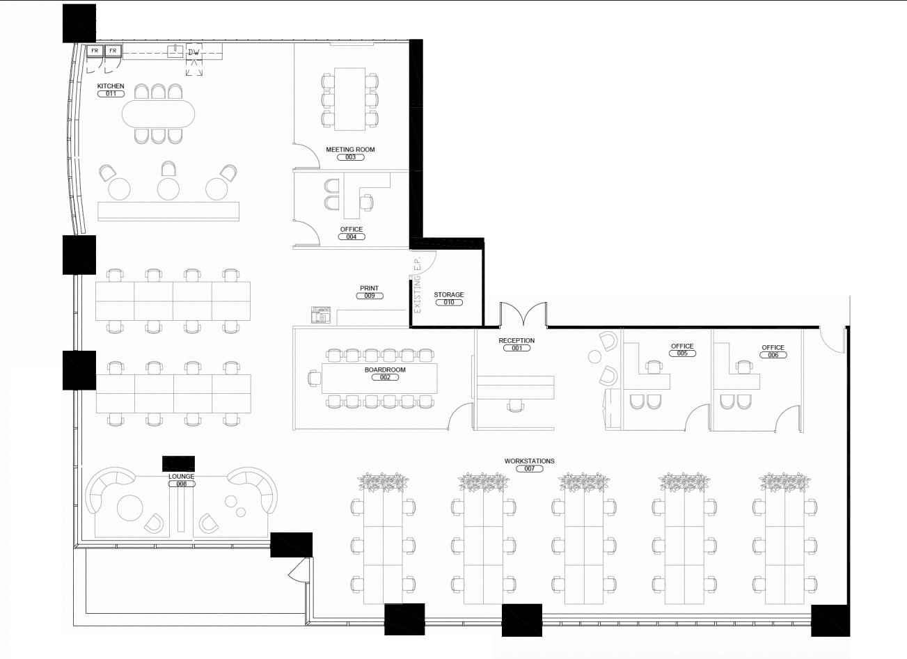 151 Yonge St, Toronto, ON for lease Floor Plan- Image 1 of 1