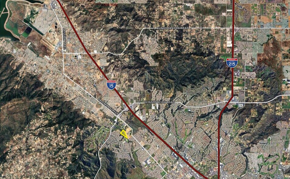 23250 Rancho Mirlo Rd, Wildomar, CA à vendre - Aérien - Image 3 de 4