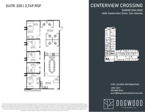 4538 Centerview Dr, San Antonio, TX for lease Floor Plan- Image 1 of 1