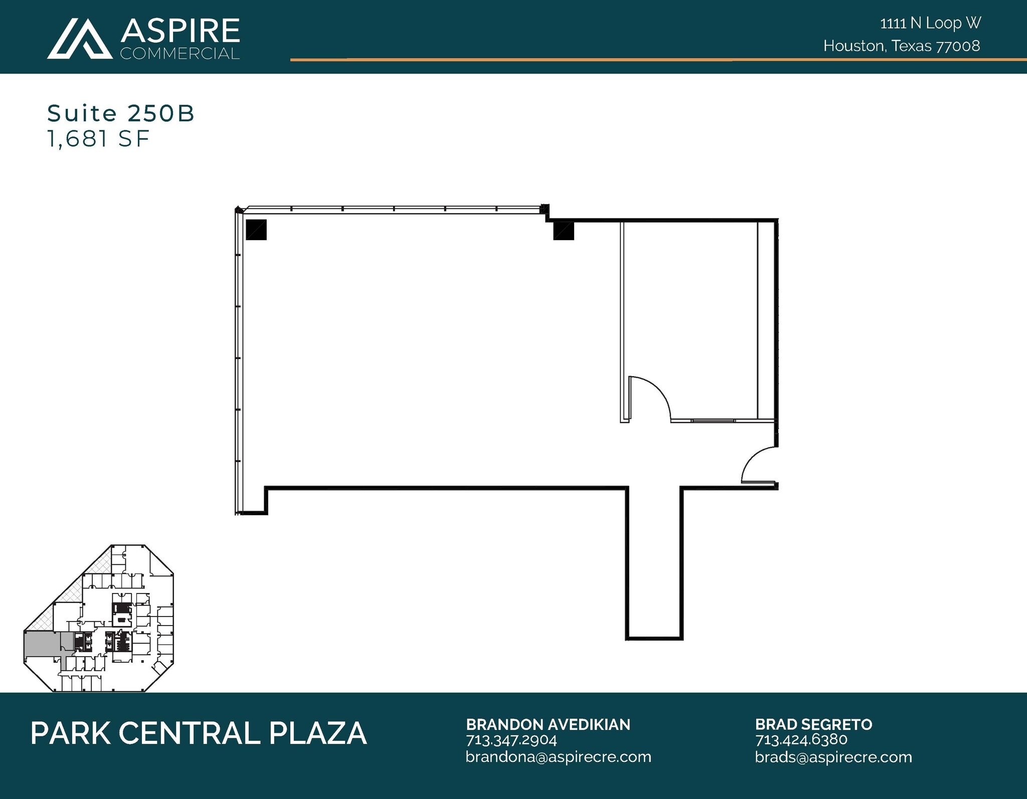 1111 N Loop W, Houston, TX for lease Floor Plan- Image 1 of 1