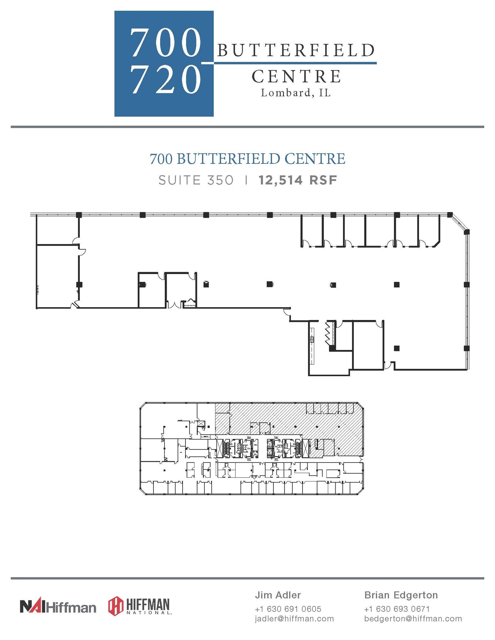 700 E Butterfield Rd, Lombard, IL for lease Floor Plan- Image 1 of 1