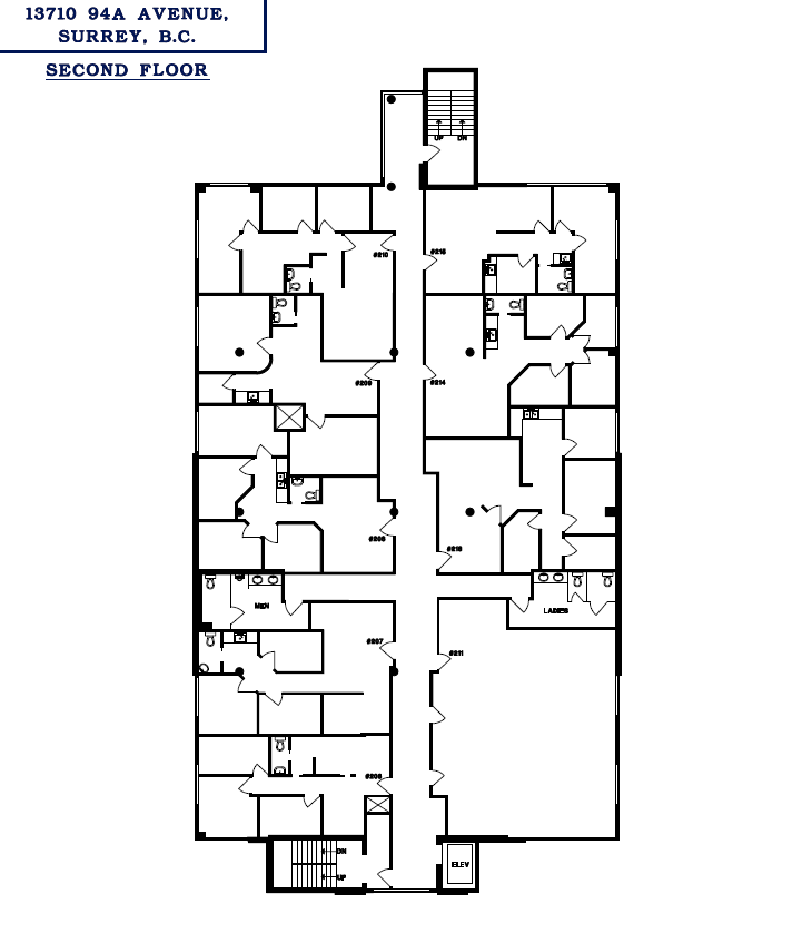 13710 94A Ave, Surrey, BC à louer Plan d’étage- Image 1 de 1