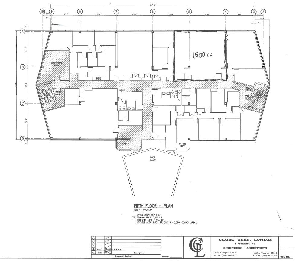 3290 Dauphin St, Mobile, AL for lease Floor Plan- Image 1 of 1