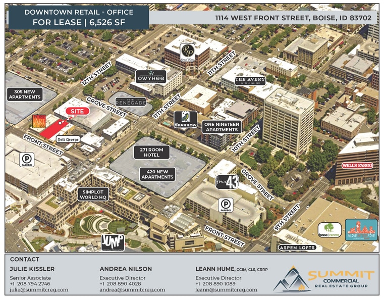 1114 W Front St, Boise, ID à louer - Photo du bâtiment - Image 1 de 26