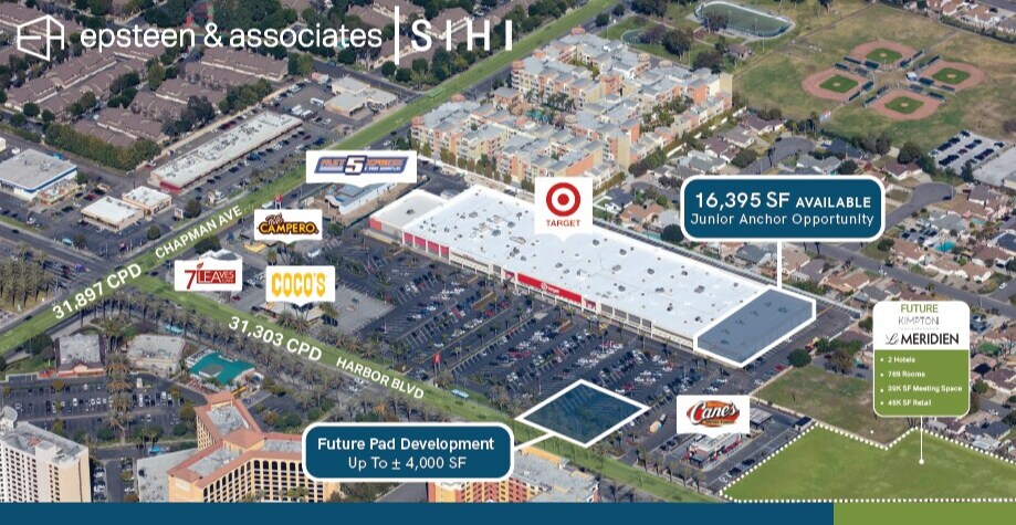 12100 Harbor Blvd, Garden Grove, CA à louer - Photo principale - Image 1 de 7
