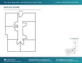 15310 Amberly Dr, Tampa, FL for lease Site Plan- Image 1 of 1