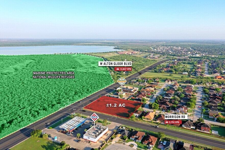 2760 Alton Gloor blvd, Brownsville, TX for lease - Aerial - Image 2 of 6