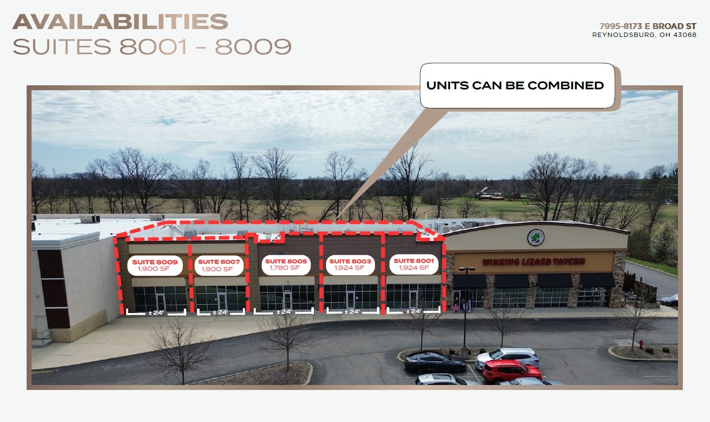 7995-8173 E Broad St, Reynoldsburg, OH for lease Building Photo- Image 1 of 1