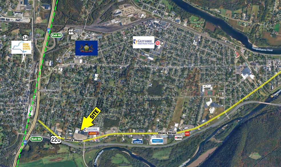 1000 N Elmira St, Sayre, PA for lease - Building Photo - Image 2 of 10