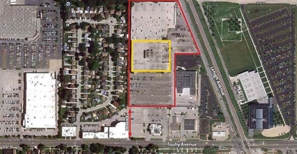 7410 Lehigh Ave, Niles, IL - Aerial map view - Image1