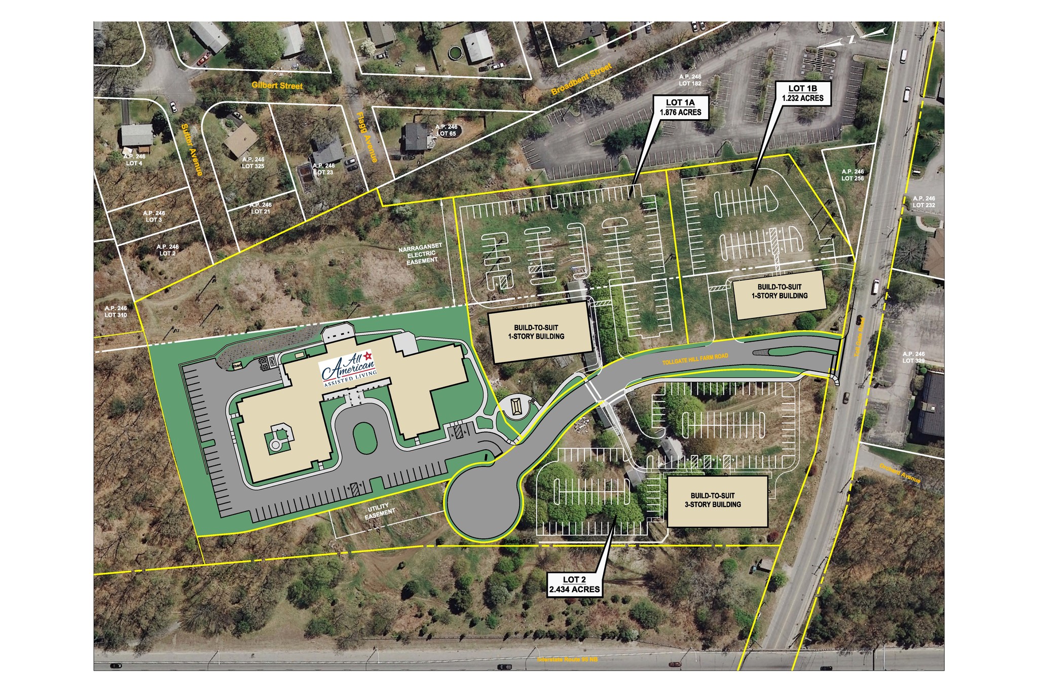 275 Tollgate Hill Farm Rd, Warwick, RI for lease Site Plan- Image 1 of 2