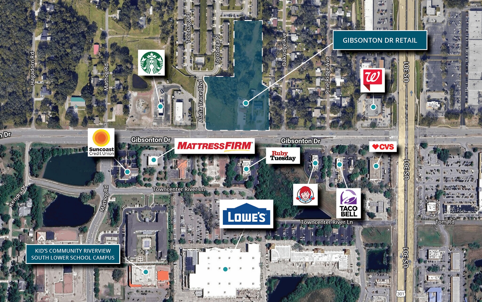 Gibsonton Dr Retail portefeuille de 3 propriétés à vendre sur LoopNet.ca Photo principale- Image 1 de 2