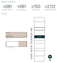 3950 12th St NE, Calgary, AB for lease Floor Plan- Image 1 of 1