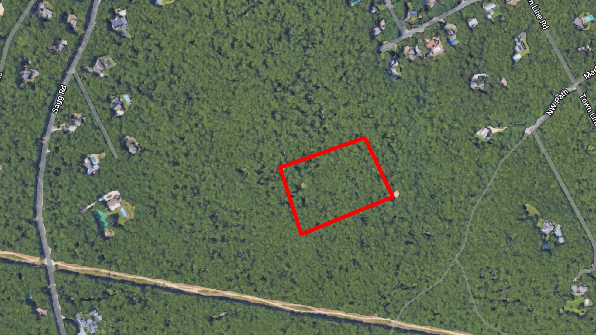 Widgeon Ln, Sag Harbor, NY à vendre Aérien- Image 1 de 7