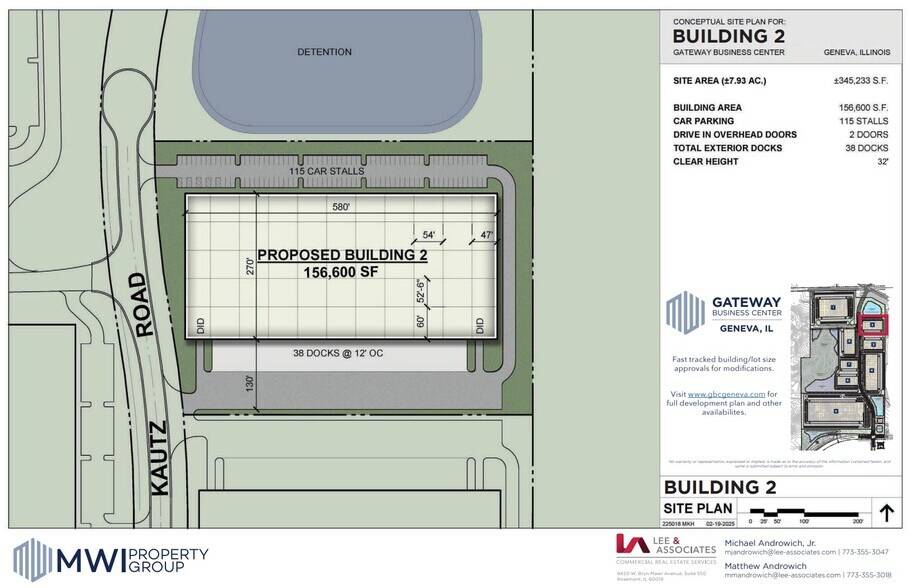 IL Route 38, Geneva, IL à vendre - Plan d’étage - Image 2 de 2
