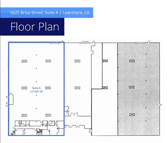 5625 Brisa St, Livermore, CA à louer - Plan d’étage - Image 2 de 2
