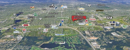 802 S Jenkins Blvd, Akron, OH - Aérien  Vue de la carte