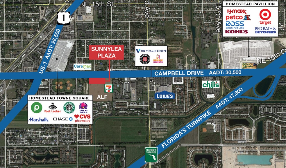 1400-1420 NE 8th St, Homestead, FL à louer - Photo du bâtiment - Image 2 de 44