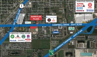 Plus de détails pour 1400-1420 NE 8th St, Homestead, FL - Commerce de détail à louer