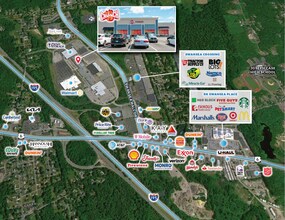 262 Swansea Mall Dr, Swansea, MA - AÉRIEN Vue de la carte - Image1