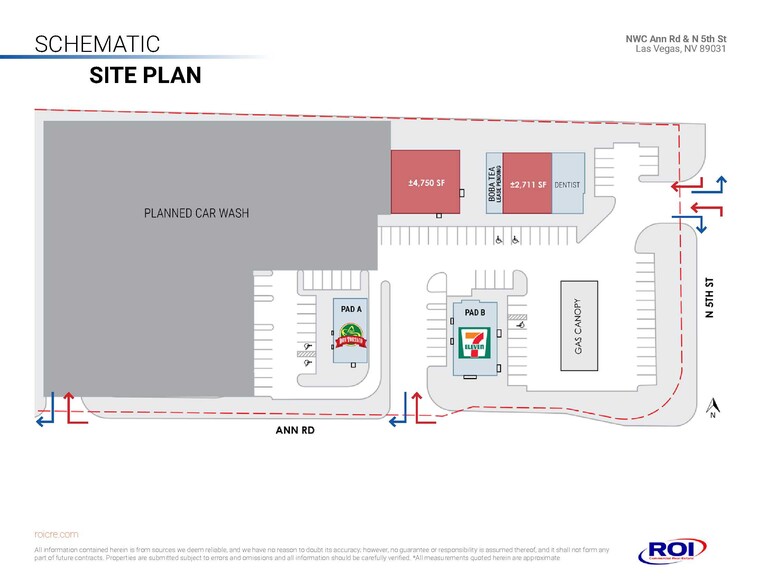 Ann Road & 5th Street, Las Vegas, NV for lease - Building Photo - Image 1 of 8