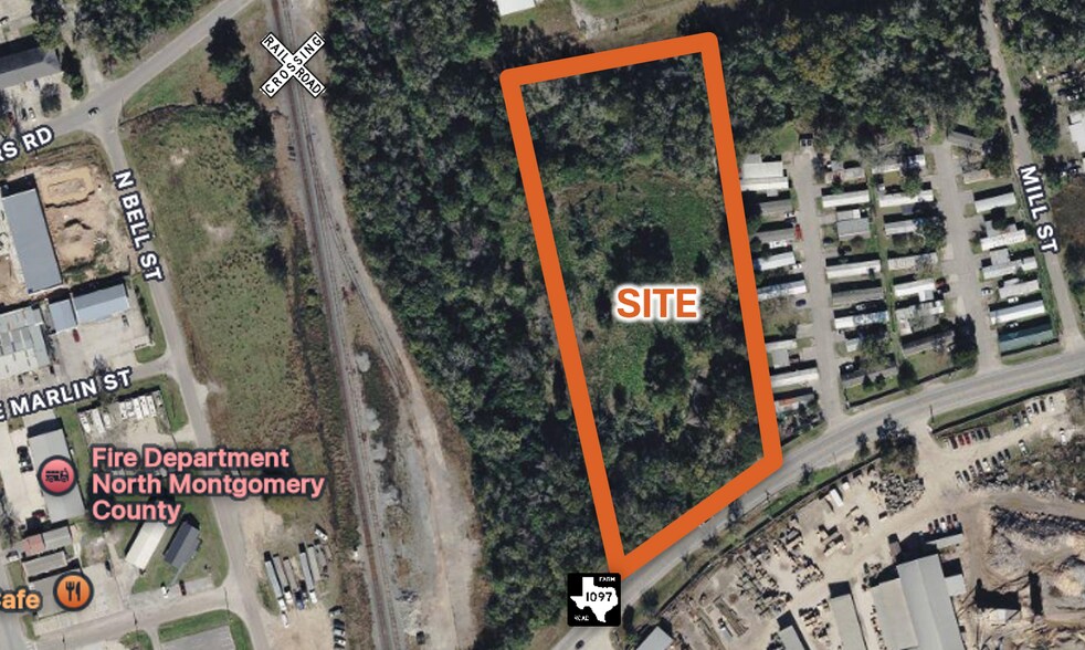 0 Rogers Street, Willis, TX à vendre - Aérien - Image 2 de 4