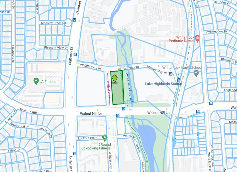 7214 Whistle Stop Place, Dallas, TX à vendre - Plan cadastral - Image 2 de 2