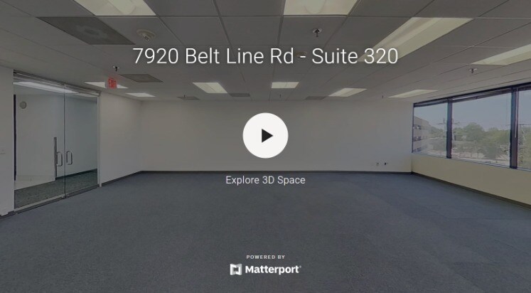 7920 Belt Line Rd, Dallas, TX à louer - Numérisation 3D de Matterport - Image 3 de 9