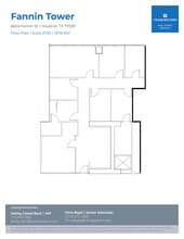 6624 Fannin St, Houston, TX for lease Floor Plan- Image 1 of 1