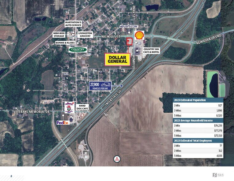 520 Veterans Memorial Dr, Livingston, IL à vendre - Photo du bâtiment - Image 3 de 5