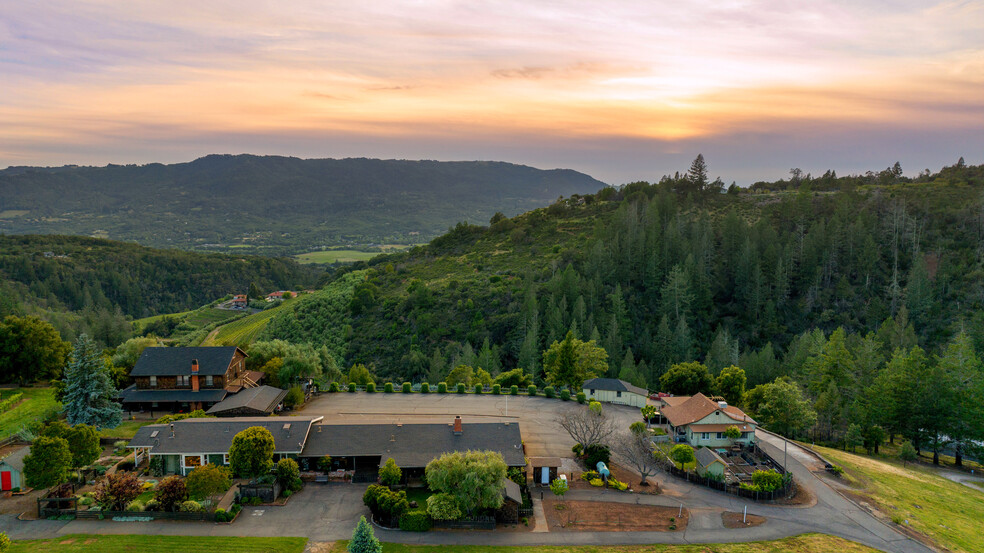 1550 Moon Mountain Rd, Sonoma, CA for sale - Aerial - Image 1 of 1