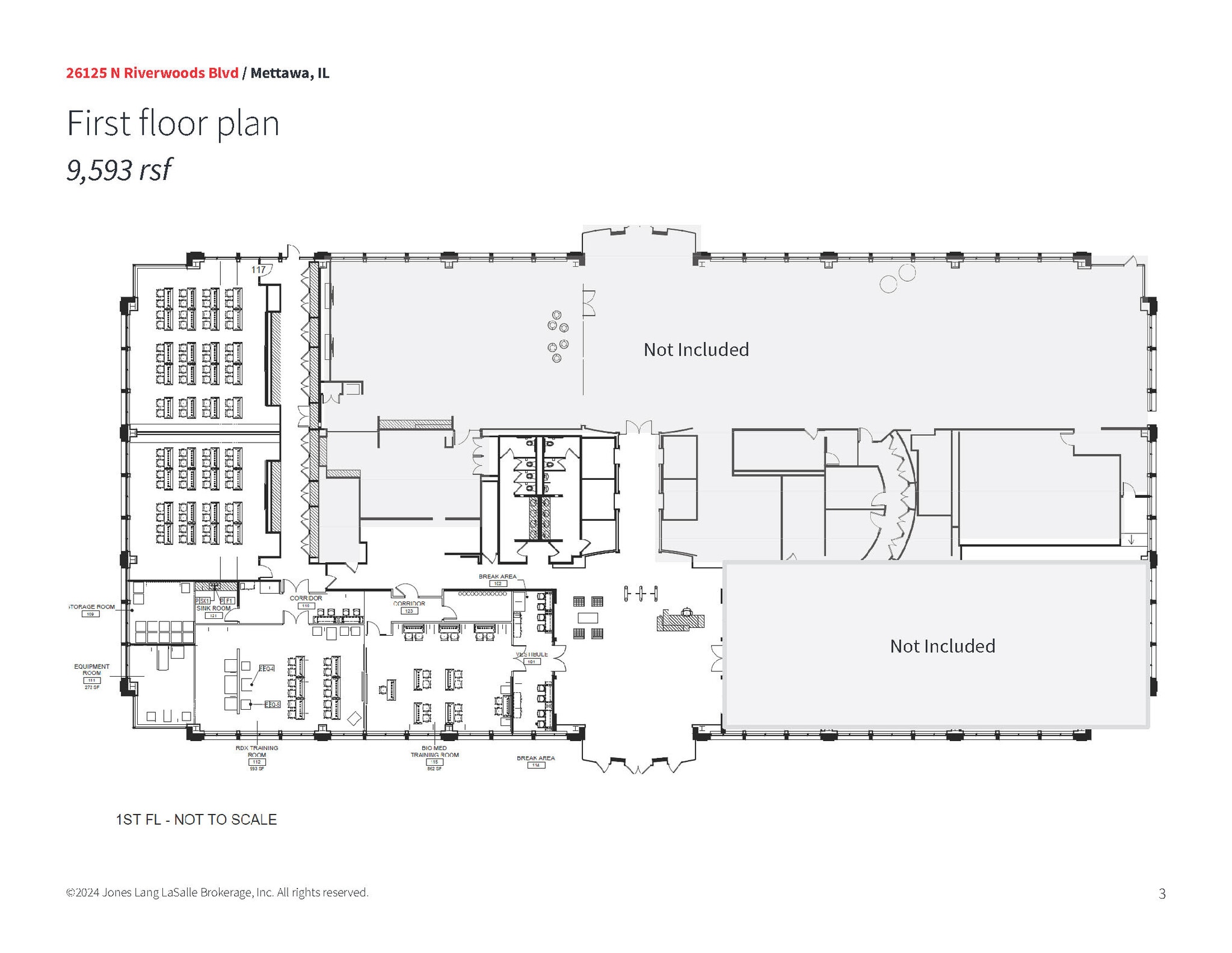 26125 N Riverwoods Blvd, Mettawa, IL for lease Floor Plan- Image 1 of 1