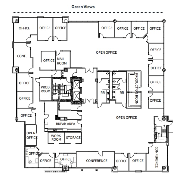 3333 N Torrey Pines Ct, La Jolla, CA for lease Floor Plan- Image 1 of 1