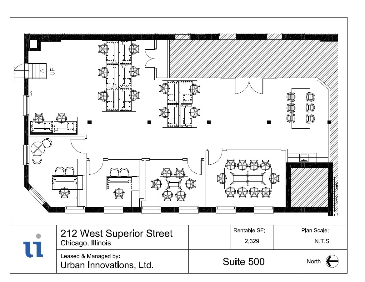 212 W Superior St, Chicago, IL à louer Plan d’étage- Image 1 de 7