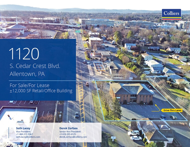 1120 S Cedar Crest Blvd, Allentown, PA for lease - Building Photo - Image 1 of 10