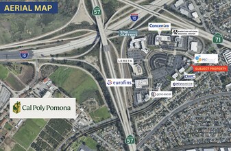 716 Corporate Center Dr, Pomona, CA - Aerial map view - Image1