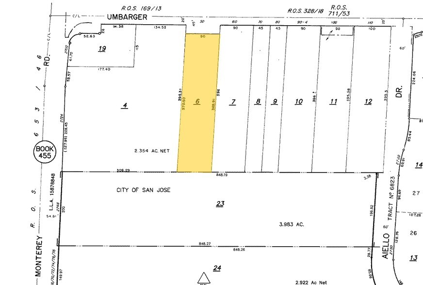 50 Umbarger Rd, San Jose, CA à vendre - Plan cadastral - Image 2 de 5
