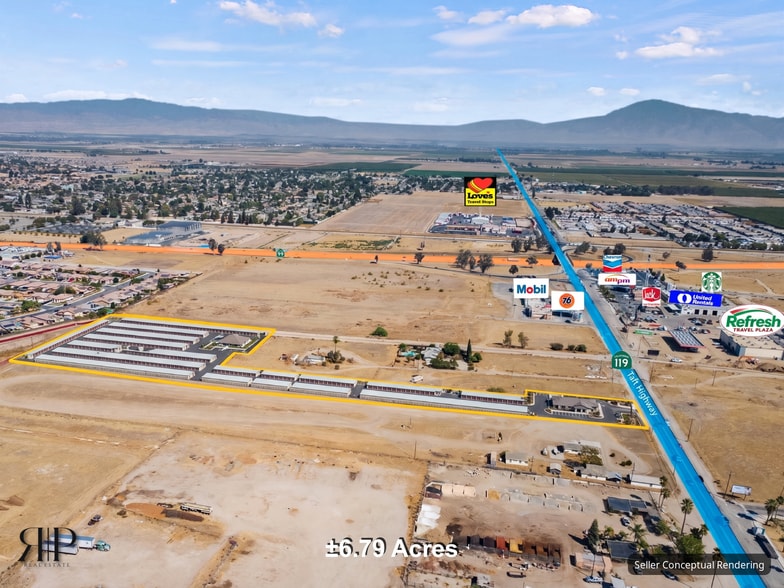 2310 Taft Hwy, Bakersfield, CA for sale - Site Plan - Image 2 of 9