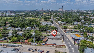 705 Roosevelt Ave, San Antonio, TX - Aerial  map view