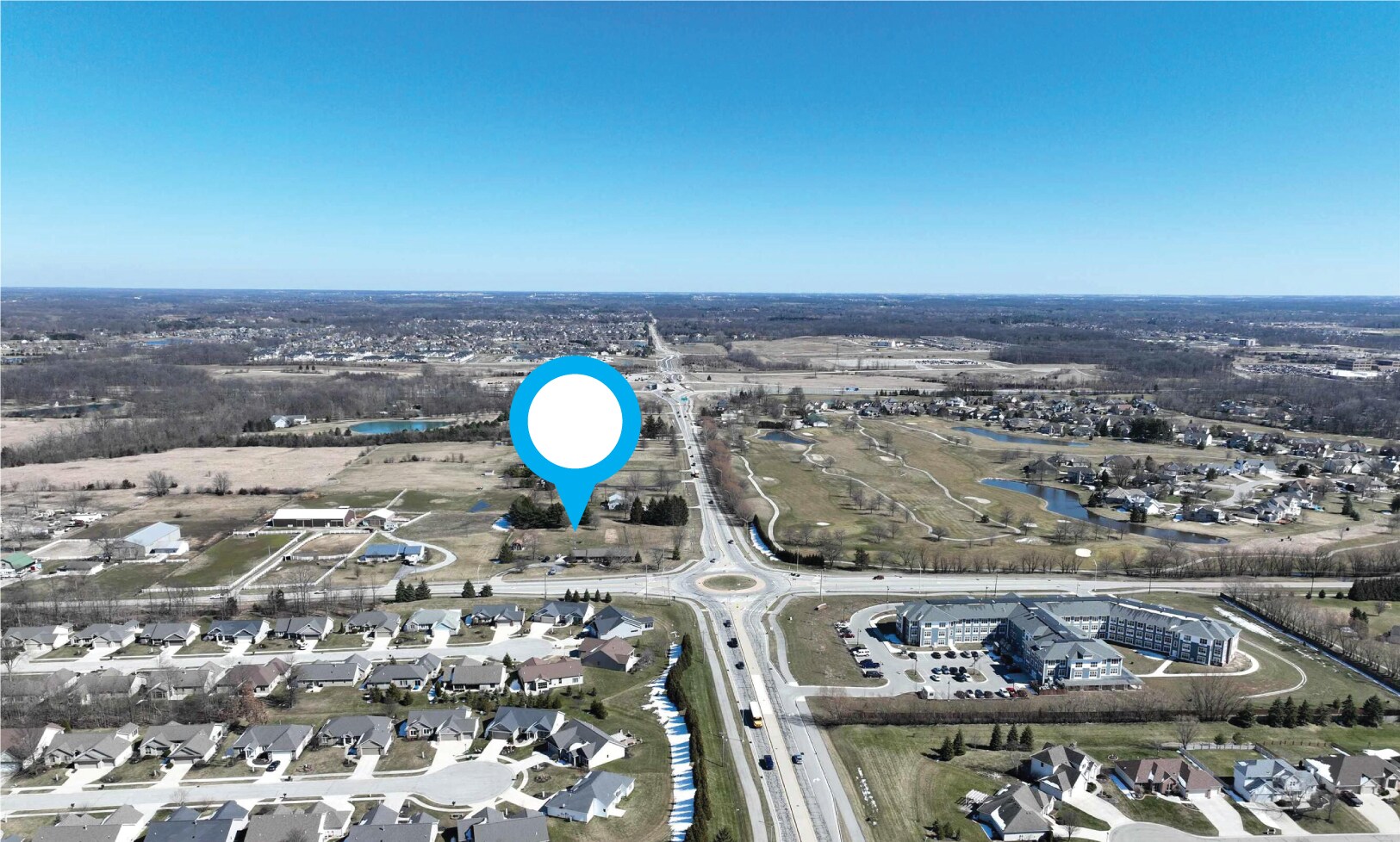 12732 Auburn Rd, Fort Wayne, IN for sale Aerial- Image 1 of 1