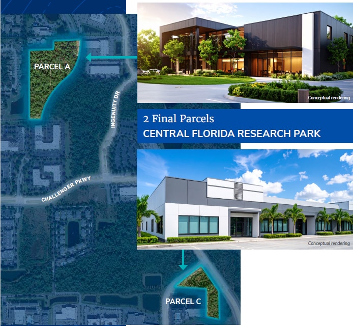 Central Florida Research Park-Land Sites portefeuille de 2 propriétés à vendre sur LoopNet.ca Photo du bâtiment- Image 1 de 3