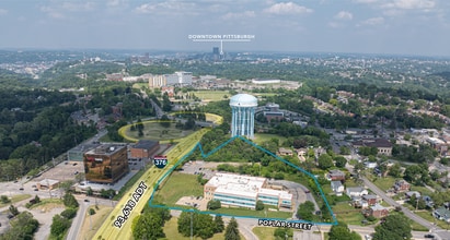 850 Poplar St, Pittsburgh, PA - Aerial  map view - Image1