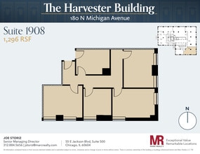 180 N Michigan Ave, Chicago, IL for lease Floor Plan- Image 1 of 1