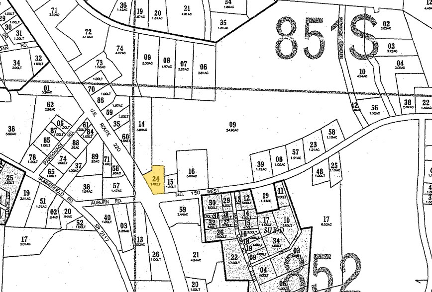 4600 US Highway 220 N, Summerfield, NC à louer - Plan cadastral - Image 2 de 5