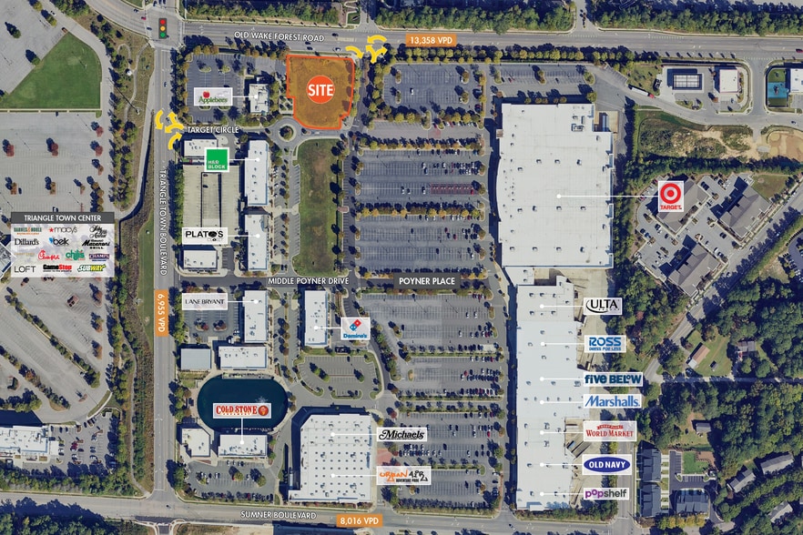 7851 Target Cir, Raleigh, NC à louer - Aérien - Image 1 de 2